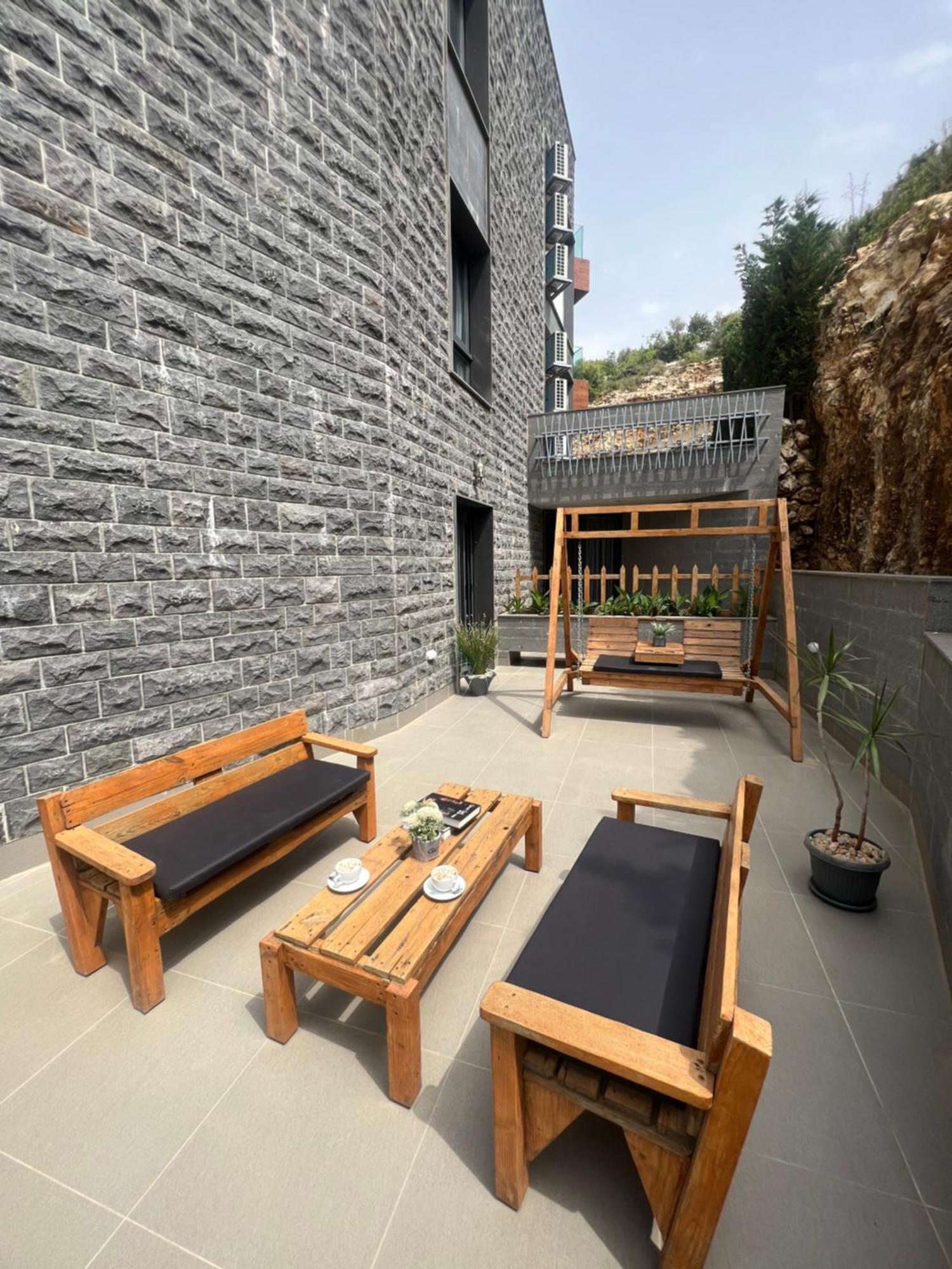 Grey Escape Apartments Qalhat Ngoại thất bức ảnh